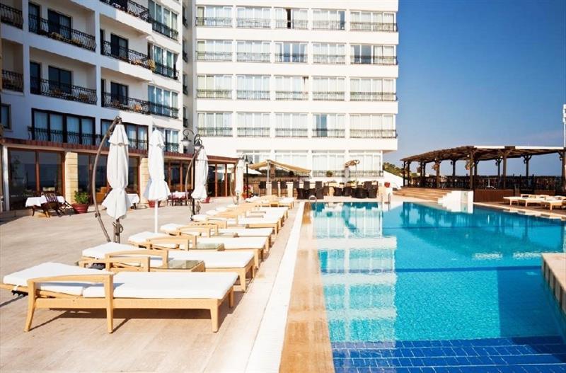 Ada Beach Hotel Karavas  Exteriér fotografie